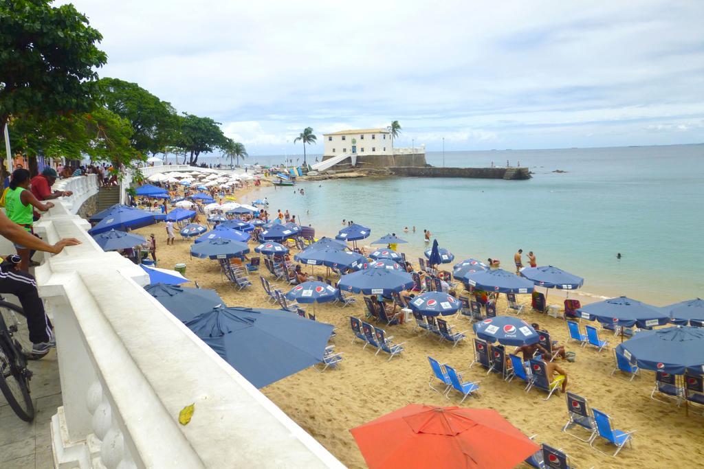 Apartment 610, Vista Mar E Farol Da Barra Salvador Luaran gambar